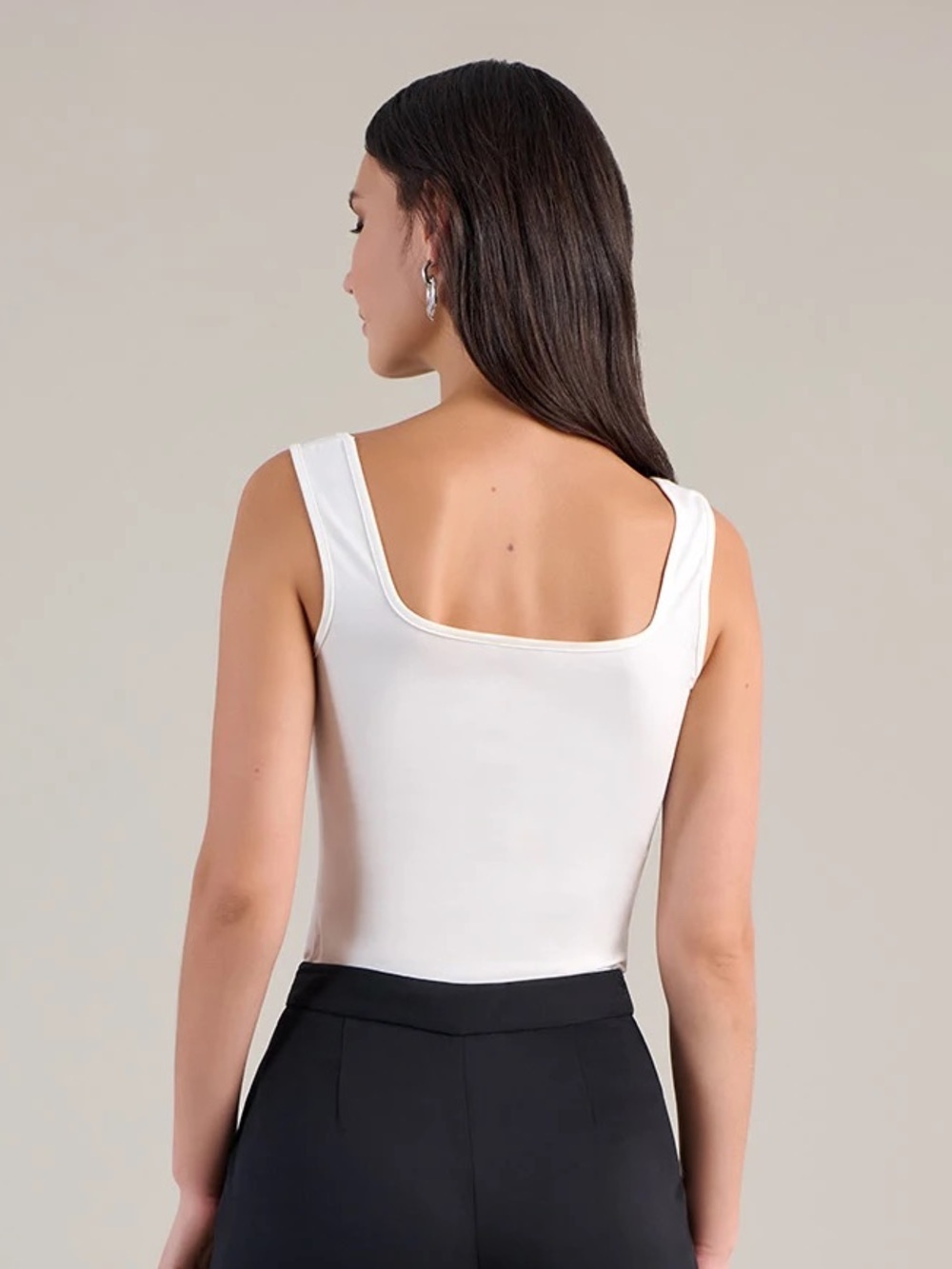 Anne Fontaine Lady Camisole in White Size 42 US 10 - Picture 3 of 7